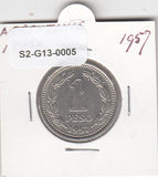 S2-G13-0005 Argentina 1 peso VF 1957 KM57