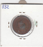 S2-G14-0006 Ceylon 1 Cent VF- 1870 KM92