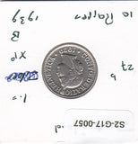 S2-G17-0057 Switzerland 10 Rappen VF 1939 KM27B