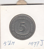S2-G19-0018 Germany 5 Mark VF 1977   J