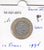 S2-G21-0073 Monaco 10 Franc VF 1996 KM163