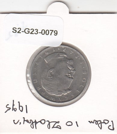 S2-G23-0079 Polen 10 Zloty Zf 1975 Y73