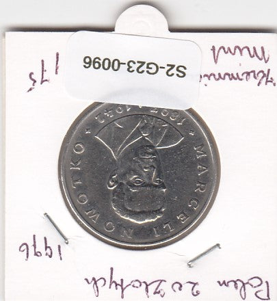 S2-G23-0096 Poland 20 Zlotych XF 1976 Y69 KR