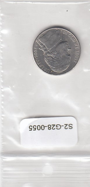 S2-G28-0055-M01 United States 5 Cents XF 2004 KM361 D Louisiana Purchase