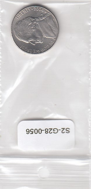 S2-G28-0056-M05 United States 5 Cents XF 2004 KM361 P Louisiana Purchase