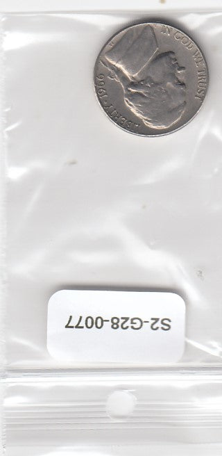 S2-G28-0077-M02 United States 5 Cents CQ 1966 KM192
