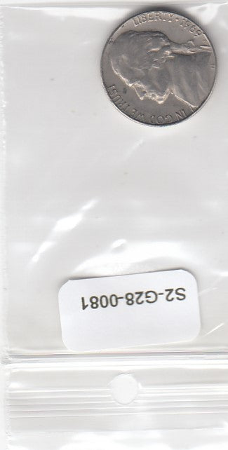 S2-G28-0081-M01 United States 5 Cents CQ 1969 KM192 S