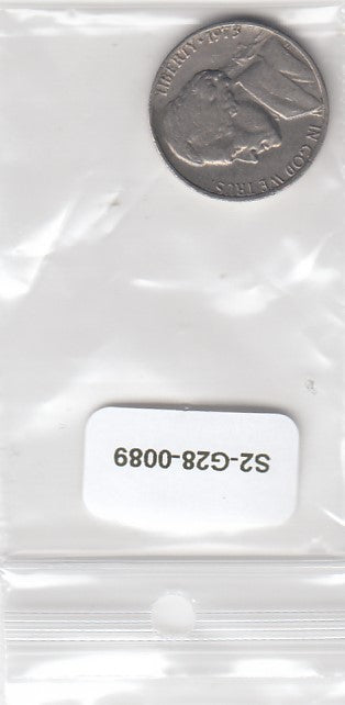 S2-G28-0089-M08 United States 5 Cents CQ 1973 KM192 D