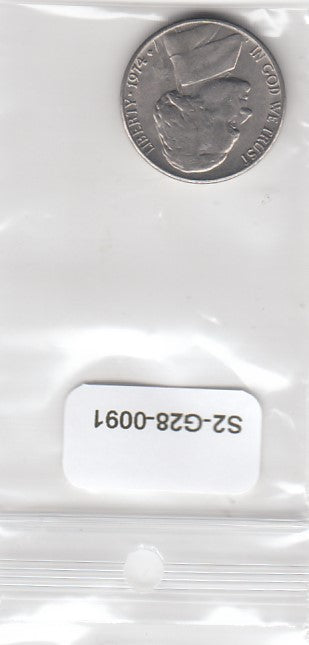 S2-G28-0091-M06 Verenigde Staten 5 Cent CQ 1974 KM192 D