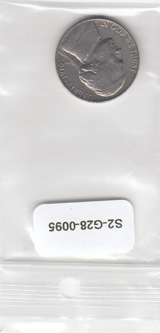 S2-G28-0095-M10 United States 5 Cents CQ 1976 KM192