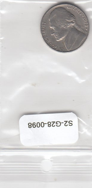 S2-G28-0098-M01 United States 5 Cents CQ 1978 KM192 D