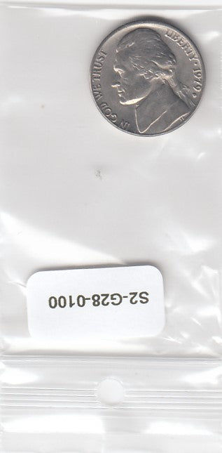 S2-G28-0100-M07 United States 5 Cents CQ 1979 KM192 D