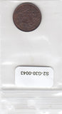 S2-G30-0043 Netherlands 1 Cent VF+ 1939 KM152