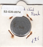 S2-G30-0074 Netherlands 10 Cents FI/VF 1941 KM173
