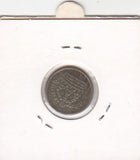 S2-G30-0167 Sweden 25 Ore FI/VF 1956 KM824   Zilver
