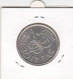 S2-G30-0170 Sweden 5 Kronor VF 1984 KM853