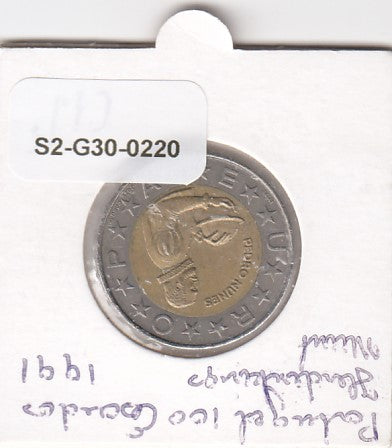 S2-G30-0220 Portugal 100 escudos VF 1991 KM645