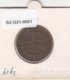S2-G31-0001 Australia 1/2 Penny XF 1919 KM22