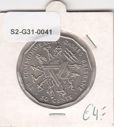 S2-G31-0041 Australia 50 Cents UNC 1982 KM74