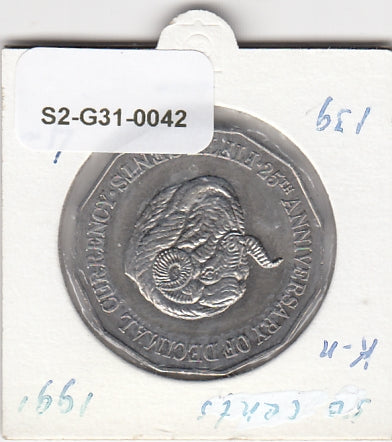 S2-G31-0042 Australia 50 Cents UNC 1991 KM139
