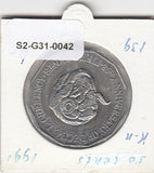 S2-G31-0042 Australia 50 Cents UNC 1991 KM139