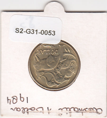 S2-G31-0053 Australia 1 Dollar UNC 1984 KM77