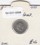 S2-G31-0088 Switzerland 5 Rappen VF+ 1958 KM26