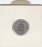 S2-G31-0088 Switzerland 5 Rappen VF+ 1958 KM26