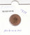 S2-G31-0116 Suriname 1 Cent AU 1972 KM11