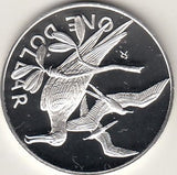 S2-G32-0020-M01 Britse Maagdeneilanden 1 Dollar PROOF 1976 KM6a FM ZILVER