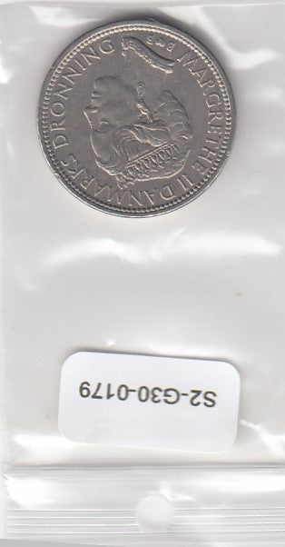 S2-G33-0179 Denmark 10 Kroner VF 1979 KM864