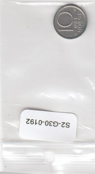 S2-G33-0192 Norway 10 ore VF 1981 KM416