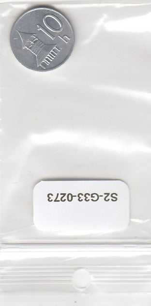 S2-G33-0273 Slovakia 10 Haleru UNC 1999 KM17