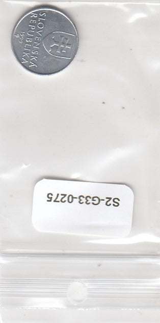 S2-G33-0274 Slovakia 10 Haleru UNC 1999 KM17