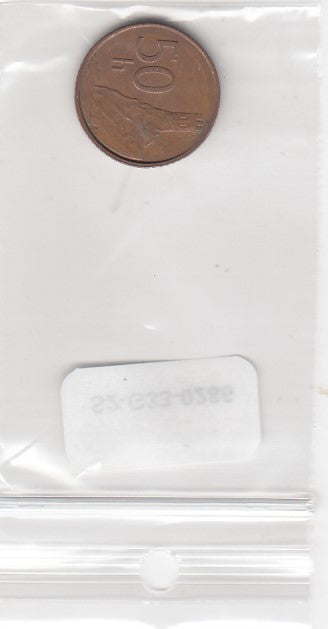 S2-G33-0286 Slovakia 50 Haleru `VF 2000 KM35