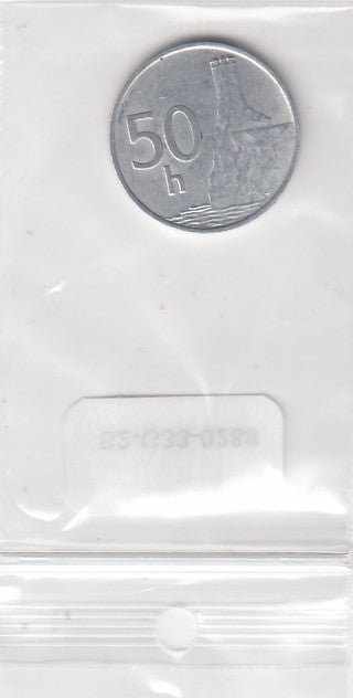 S2-G33-0288 Slovakia 50 Haleru VF/XF 1993 KM15