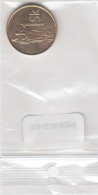 S2-G33-0290 Slovakia 1 Koruna AU 1995 KM12