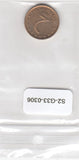 S2-G33-0306 Bulgarije 2 Stotinki UNC 2000 KM238a Magn