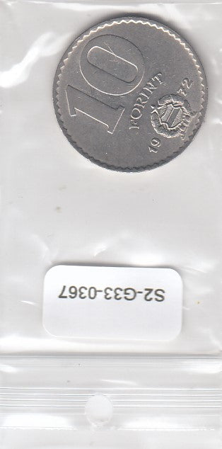 S2-G33-0367 Hungary 10 Forint XF 1972 KM595