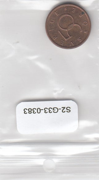S2-G33-0383-M01 Sweden 50 Ore VF+ 2003 KM878 H