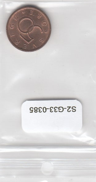S2-G33-0385-M02 Sweden 50 Ore XF 2005 KM878 H