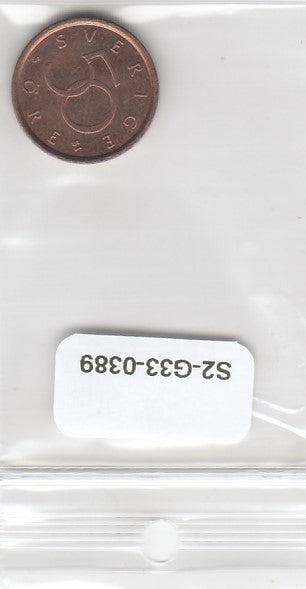 S2-G33-0389-M03 Sweden 50 Ore AU 2009 KM878 SI