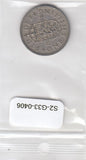 S2-G33-0406 Great Britain One Shilling VF 1956 KM904   English
