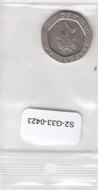 S2-G33-0423 Great Britain 20 Pence AU 1988 KM939