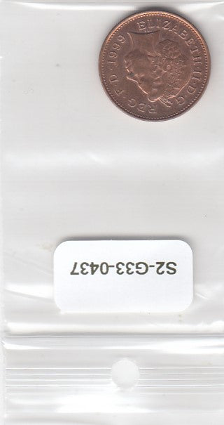 S2-G33-0437 Great Britain 1 Penny XF 1999 KM986   mangn