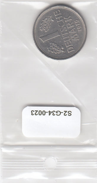 S2-G34-0023 Germany 1 Mark VF+ 1979 KM110 D