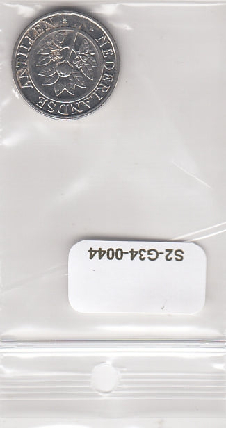 S2-G34-0044 Antilles 25 Cents XF 1991 KM35