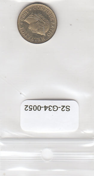 S2-G34-0052 Switzerland 5 Rappen VF+ 1989 KM26c