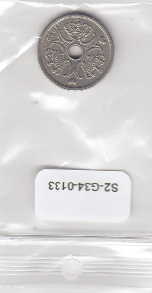 S2-G34-0133 Denmark 1 Krone VF 1992 KM873.1