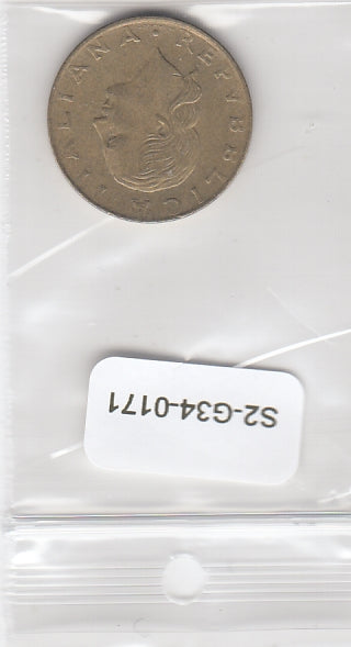 S2-G34-0171 Italy 200 Lire VF- 1992 KM58   Genova